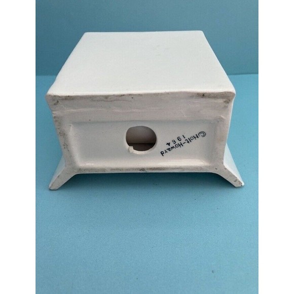 Vintage Holt Howard 1964 Ceramic Napkin Mail Holder MCM Vtg Kitchenware Signed - Picture 6 of 9